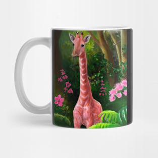 Pink Giraffe Mug